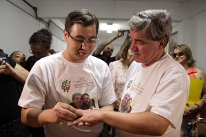 Primer matrimonio gay de Sao Paulo (www.inthecloset.cl).